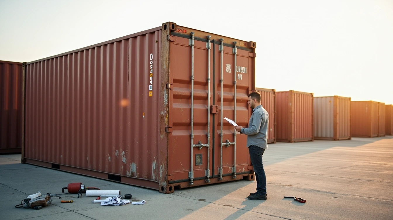 Main types of shipping containers for sale